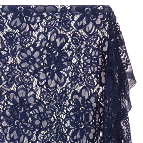 Florence Stretch Lace Fabric SV573514 Navy Blue Image A1