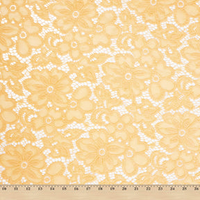 Florence Stretch Lace Fabric SV573852 Maize Image A9