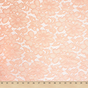 Florence Stretch Lace Fabric SV573859 Peach Image A9