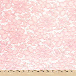 Florence Stretch Lace Fabric SV573862 Pink Image A9