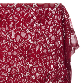Florence Stretch Lace Fabric SV573870 Burgundy Image A1