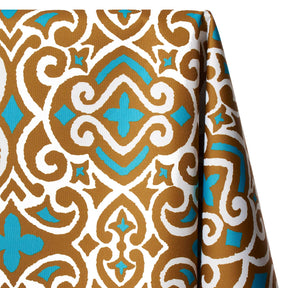 Ottertex Waterproof Canvas Tribal Print Fabric SV574344 Khaki Image A1