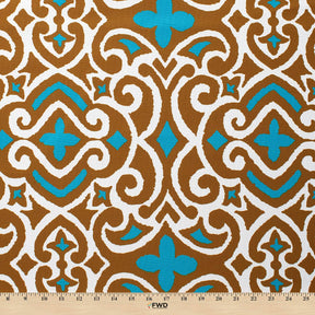 Ottertex Waterproof Canvas Tribal Print Fabric SV574344 Khaki Image A9