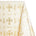Clerical Cross Metallic Brocade Fabric SV574874 Ivory / Gold A1