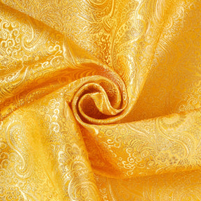 Gold Paisley Metallic Brocade Fabric SV575385 Gold / Gold 2