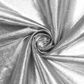 Tissue Lame (44/45 Inch) Fabric SV575664 Silver / Black Image A2