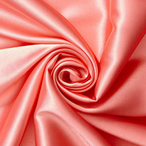 Stretch Charmeuse Satin Fabric SV575767 Coral A2