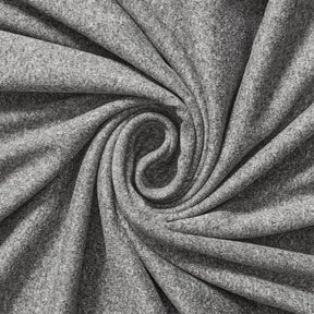 Polyester Double Brushed Dty Fabric SV576993 Light Heather Grey 1