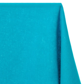 Yorkshire 6.7 oz Natural Linen Fabric SV577870 Turquoise Image A2