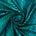 Snake Scale Hologram Tricot Foil Fabric SV577977 Black / Turquoise 1