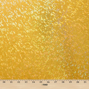 Micro Dot Hologram Tricot Foil Fabric SV577985 Gold / Gold 3