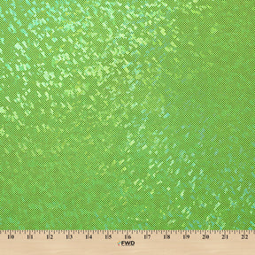 Micro Dot Hologram Tricot Foil Fabric SV577989 Lime Green / Lime Green 3