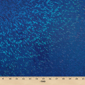 Micro Dot Hologram Tricot Foil Fabric SV577991 Black / Royal Blue 3