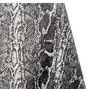 Ottertex® Printed Nylon Ripstop - Snakeskin - Waterproof (PU Coated) & Water Repellent (DWR) - 70D, 2.2 oz Fabric SV578004 Black Image A1
