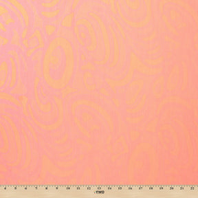 Tie Dye Power Mesh Fabric SV578025 Salmon 3