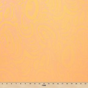 Tie Dye Power Mesh Fabric SV578026 Peach 3