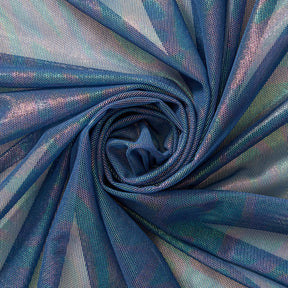Tie Dye Power Mesh Fabric SV578035 Cobalt 1
