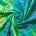 Mermaid Scale Hologram Tricot Foil Fabric SV578038 Carribean Reef 1