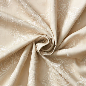 Rowan Embroidered Linen Fabric SV578148 Natural / Beige 2