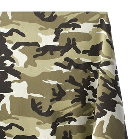 Woodland Camo Print Stretch Twill Fabric SV578176 Olive 1