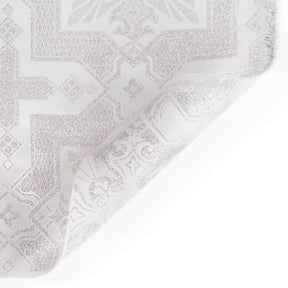 Ecclesiastical Metallic Brocade Fabric SV578214 White / Silver 3