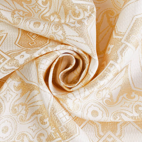 Ecclesiastical Metallic Brocade Fabric SV578215 White / Gold 2
