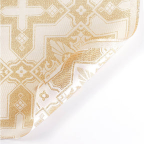 Ecclesiastical Metallic Brocade Fabric SV578215 White / Gold 3