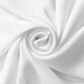 Extra Wide Polyester Chiffon Fabric SV578329 White 1