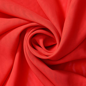 Extra Wide Polyester Chiffon Fabric SV578335 Red 1