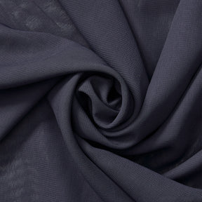Extra Wide Polyester Chiffon Fabric SV578337 Navy Blue 1