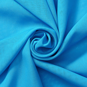 Extra Wide Polyester Chiffon Fabric SV578340 Turquoise 1