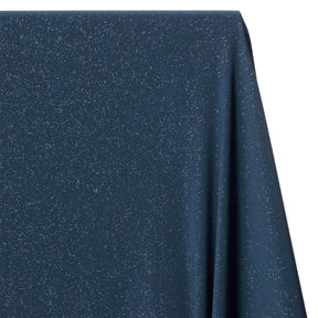 Glitter Ity Knit Jersey Fabric SV578346 Navy Blue 2