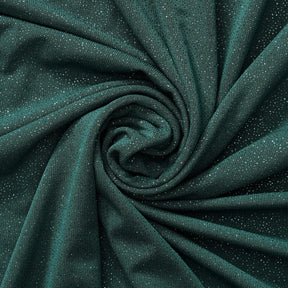 Glitter Ity Knit Jersey Fabric SV578351 Hunter Green 1