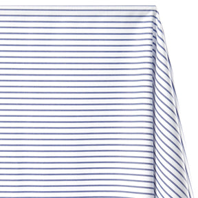 Suave 1 4 Pinstripe Shirting Poplin Fabric SV578356 Imperial Blue 1