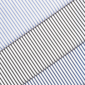 Suave 1 4 Pinstripe Shirting Poplin Fabric Group
