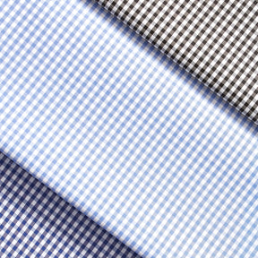 Suave 1 8 Gingham Check Shirting Poplin Fabric Group