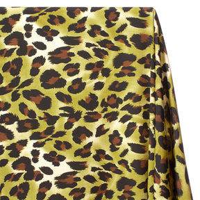 Leopard Crepe De Chine Print Fabric SV578425 Jungle 2