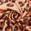 Clouded Leopard Crepe De Chine Print Fabric SV578433 Strawberry 1
