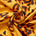 Clouded Leopard Crepe De Chine Print Fabric SV578434 Sunflower Yellow 1