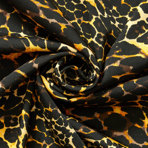 Jaguar Crepe De Chine Print Fabric SV578437 Savanna 1