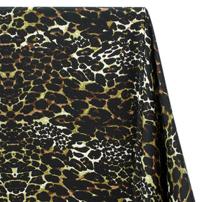 Jaguar Crepe De Chine Print Fabric SV578438 Jungle 2