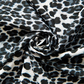 Cheetah Crepe De Chine Print Fabric SV578441 Artic 1