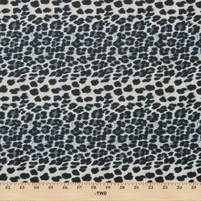 Cheetah Crepe De Chine Print Fabric SV578441 Artic 3