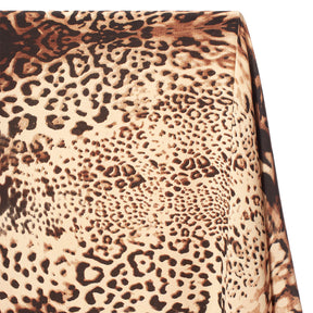 Wildcat Crepe De Chine Print Fabric SV578442 Savanna 2