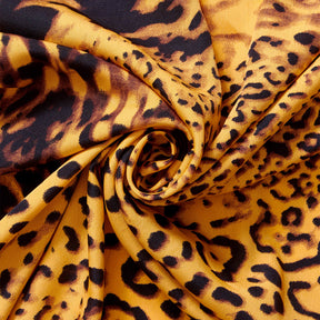 Wildcat Crepe De Chine Print Fabric SV578443 Desert 1