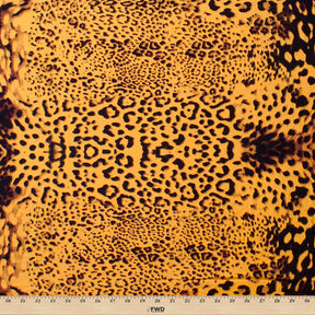 Wildcat Crepe De Chine Print Fabric SV578443 Desert 3