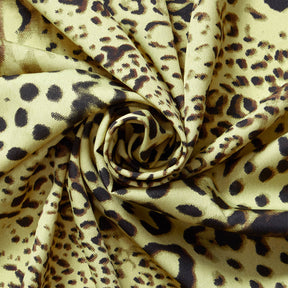 Wildcat Crepe De Chine Print Fabric SV578444 Jungle 1