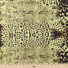 Wildcat Crepe De Chine Print Fabric SV578444 Jungle 3