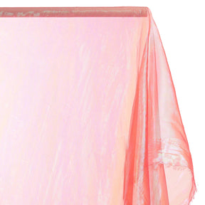 Iridescent Pearl Organza Fabric SV578478 Red 2