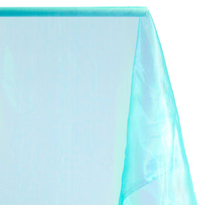 Iridescent Pearl Organza Fabric SV578479 Turquoise 2